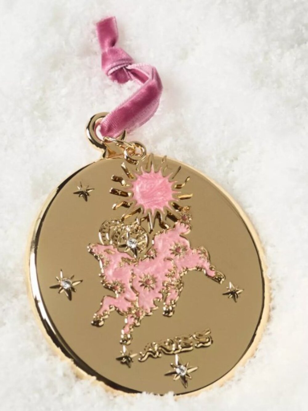 Lou Benesch x Anthropologie Stargazer Zodiac Ornament